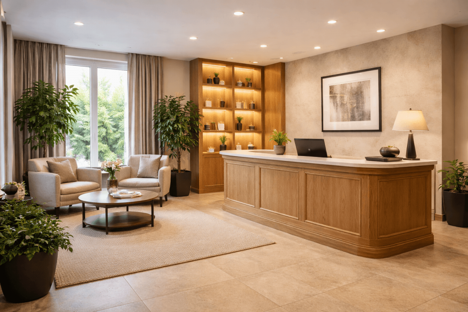 Kiel Schöner Empfangsbereich Image 